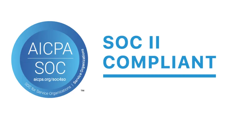 SOC 2 Type II Compliant badge for Visla